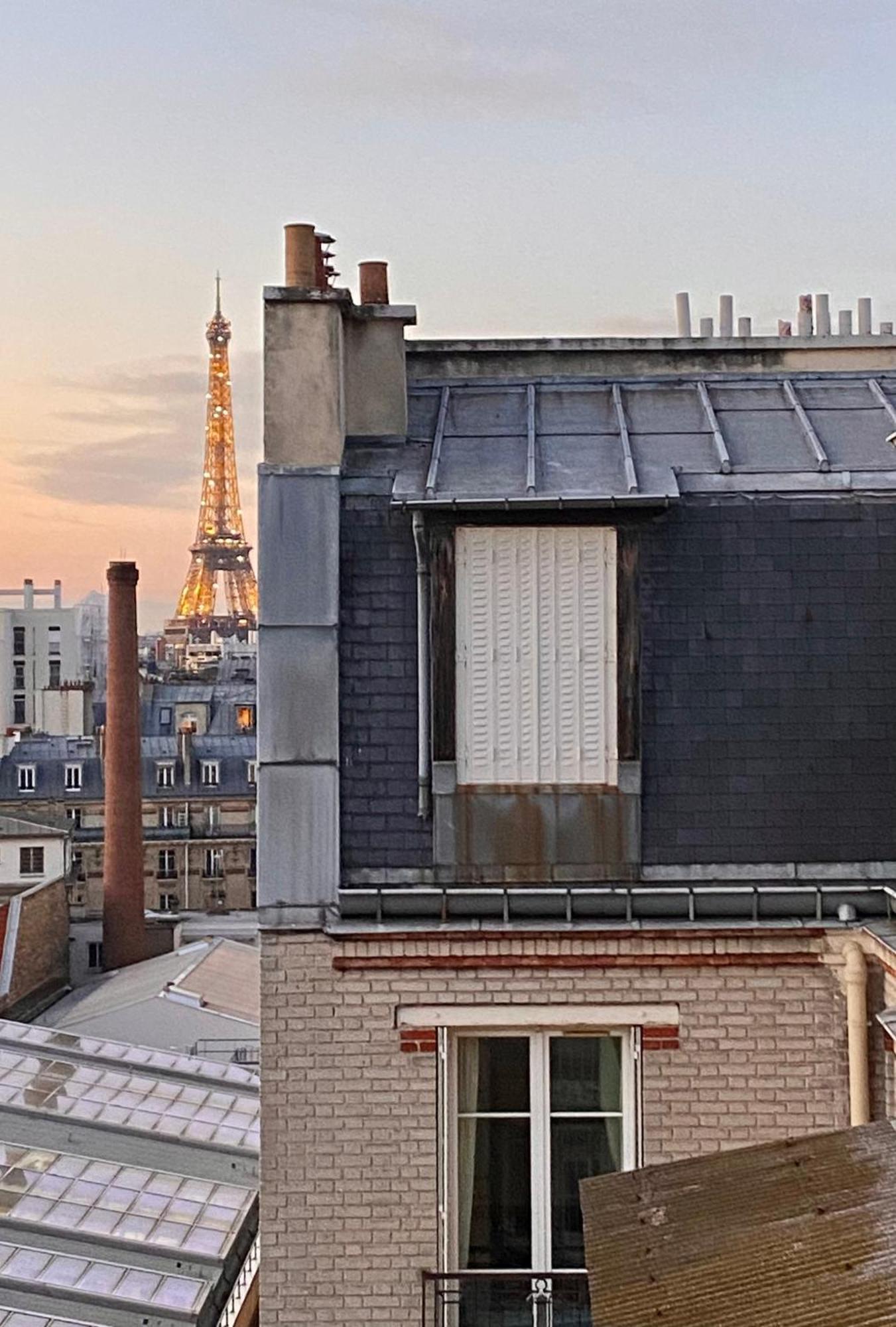 Studio Chic Paris Tour Eiffel Near Eiffel Tower 7Th Floor Buitenkant foto