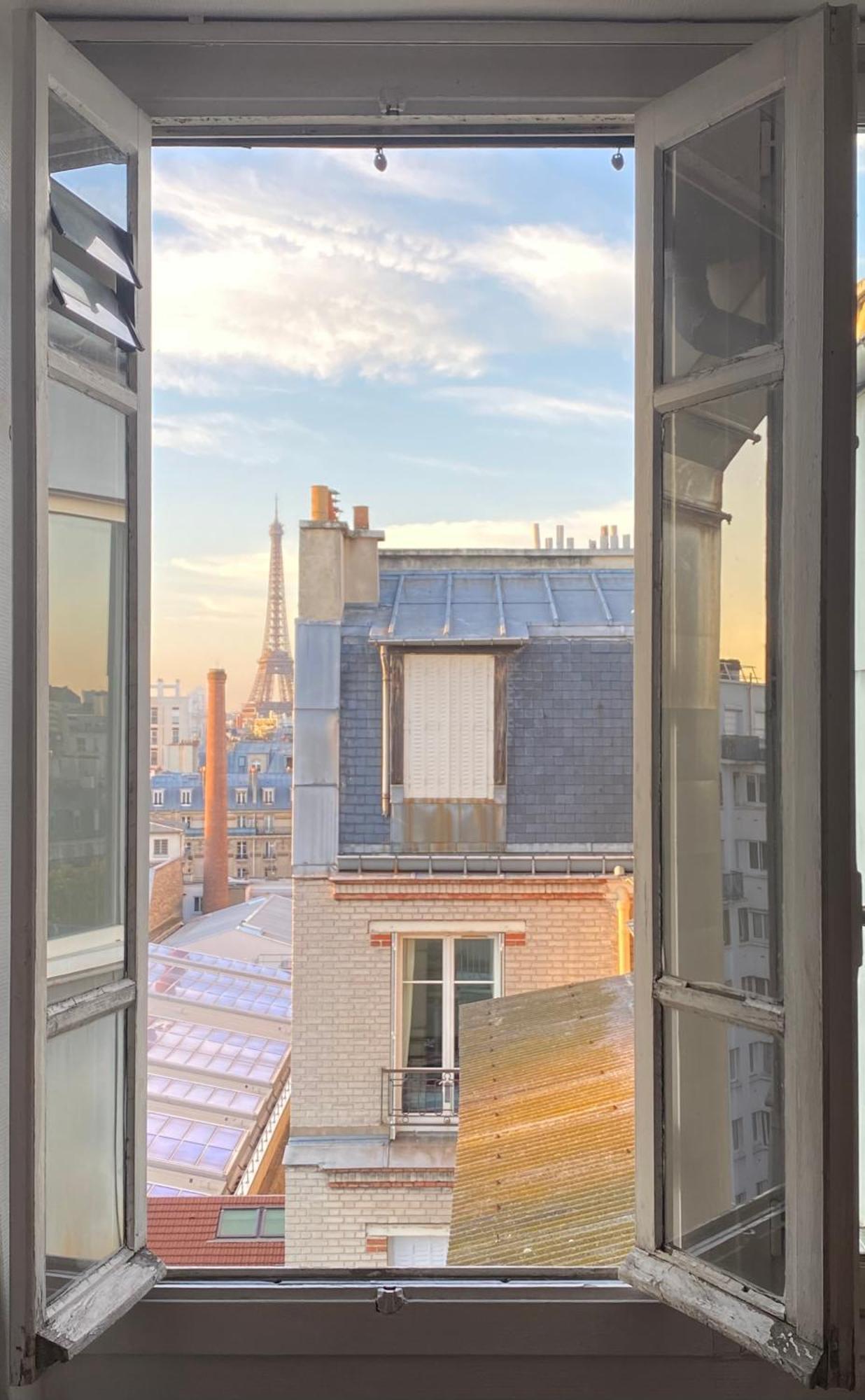Studio Chic Paris Tour Eiffel Near Eiffel Tower 7Th Floor Buitenkant foto