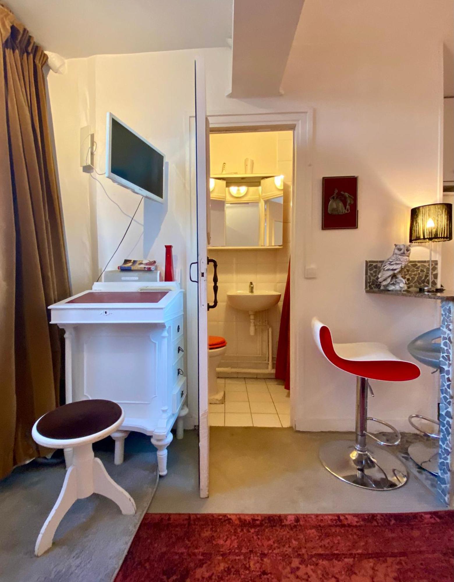 Studio Chic Paris Tour Eiffel Near Eiffel Tower 7Th Floor Buitenkant foto