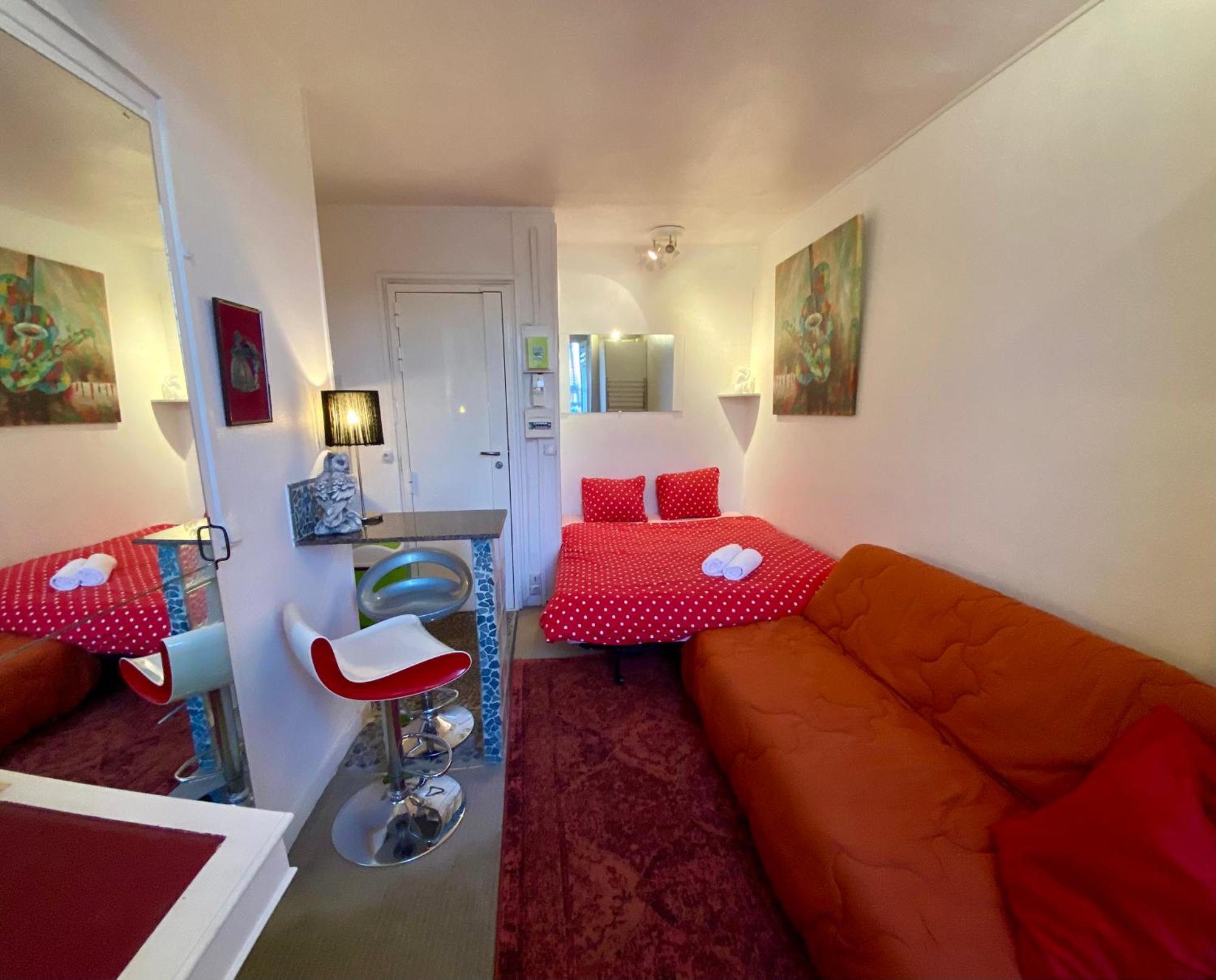 Studio Chic Paris Tour Eiffel Near Eiffel Tower 7Th Floor Buitenkant foto
